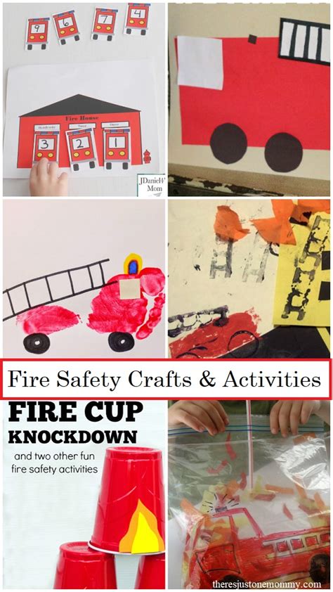 fire safety crafts activities    mommy