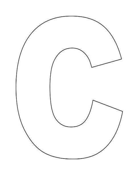 gambar large letter template  images  coloring pages print