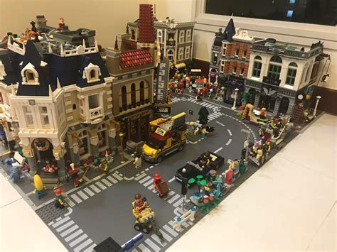 mini lego city    modular buildings minfigs hobbies toys