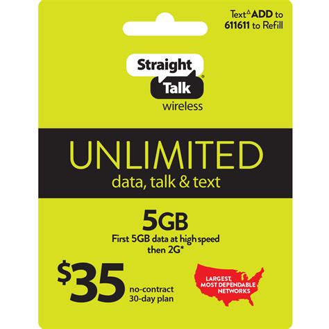 straight talk  unlimited  day prepaid plan gb  data  high speeds    pin top