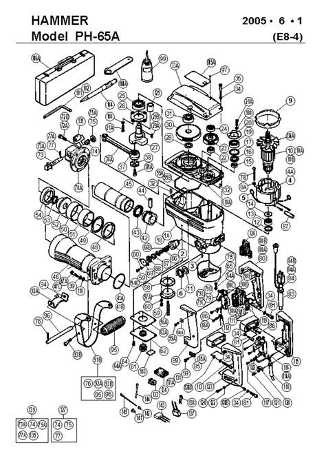 hitachi pha parts list hitachi pha repair parts oem parts  schematic diagram