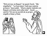 Raquel Biblia Lea Deceiver Laminas Recortar Biblicas sketch template