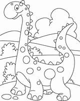 Boyama Dinozor Sayfasi Okul sketch template