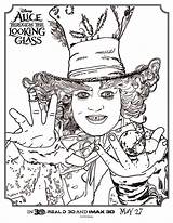 Coloring Pages Mad Hatter Alice Wonderland Maddie Disney Burton Tim Drawing Adults Getdrawings Getcolorings Cartoon Finest Batman Cheshire Cat Color sketch template