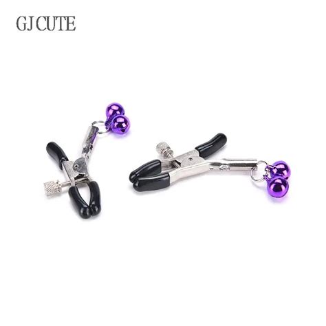 Nipple Clamps Adult Novelty Sex Product Metal Milk Clip Female Breast