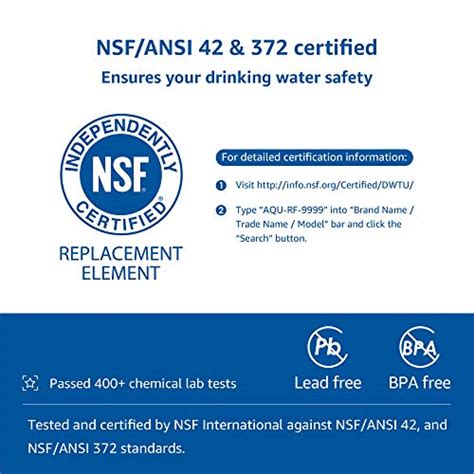 Reviews For Aquacrest Rf 9999 Nsf Certified Water Filter Bestviewsreviews