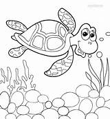 Coloring Underwater Pages Plants Printable Getcolorings Color sketch template