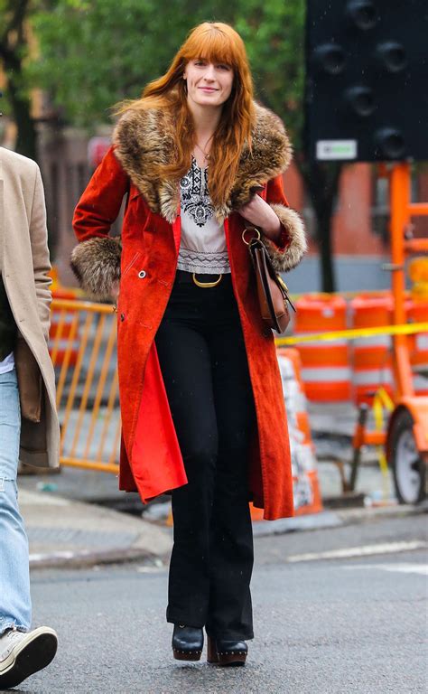 florence welch out and about in nyc tom lorenzo