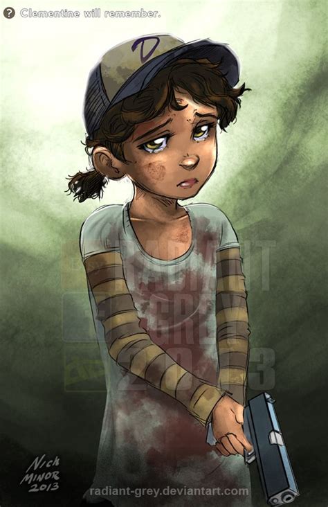clementine will remember by radiant on deviantart the walking dead