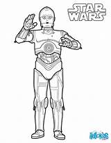 Coloring Pages Wars Star 3po C3po Dessin Printable Kids Colouring Sheet Hellokids Cartoon Sheets Coloriage Drawing Color Drawings Print Disney sketch template