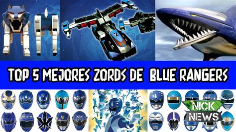 mejores zords blue power rangers youtube