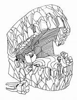 Coloring Pages Dental Printable Adult Mushroom Teeth Adults Rock Turtle Psychedelic Carved Drawing Aye Offthecusp Human Color Sea Getcolorings Size sketch template