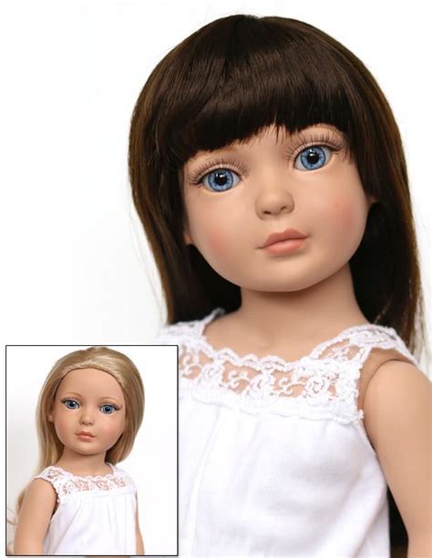 Tonner My Imagination Deluxe 18 Doll Brunette And Blonde Wigs
