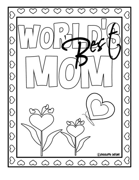printable mothers day cards  color coloring home