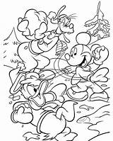 Coloring Winter Disney Pages Color Kids Printable Print Coloring4free Mickey Sheets Mouse Preschool Book Christmas Popular Duck Rocks Choose Board sketch template