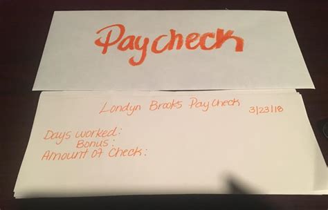 Mom Teaches Daughter Fiscal Responsibility With Paycheck