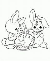 Bunny Christmas Coloring Pages Cute Printable Easter Getcolorings Awesome Color Print sketch template