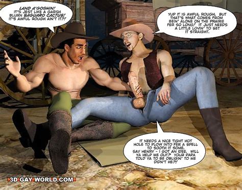 How The West Was Hung 3d Gay World Comics 15 Pics