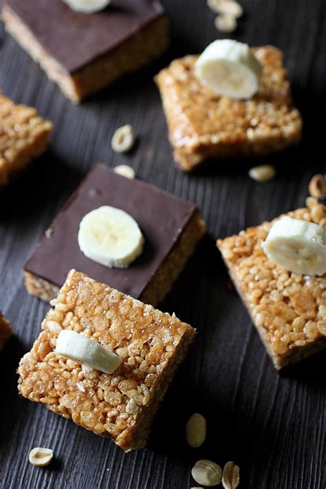 Peanut Butter Banana Rice Krispies Treats Mind Over Batter