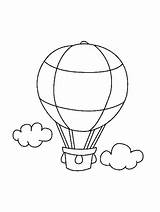 Balloon Coloring Pages Air Bulk Drawing Color Hot Credit sketch template