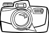 Clipart Camera Drawing Cam Cliparts Library sketch template