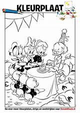 Duck Verjaardag Donaldduck sketch template