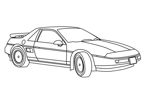 girl car coloring page coloring pages