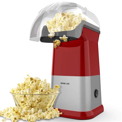 opolar fast hot air  oil popcorn popper machine myreallifetips