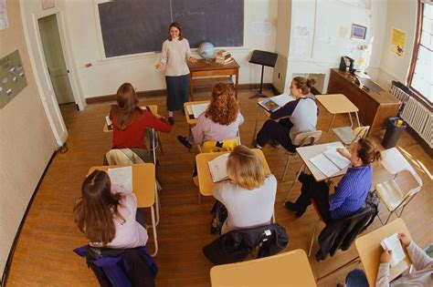 traditional classroom setting