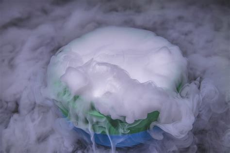 dispose  dry ice hunker