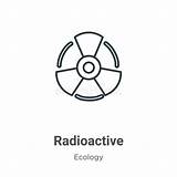 Radioactive Icon Ecology sketch template