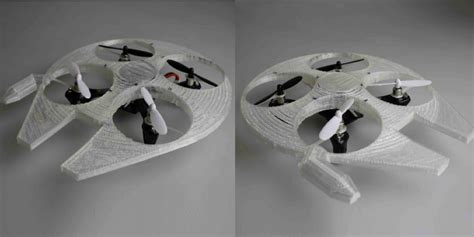 turn  drone    printed version   millennium falcon  star wars dprintcom