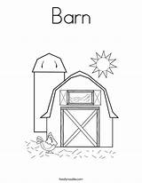 Barn Coloring Farm Pages Red Printable Noodle Preschool Twisty Twistynoodle Building Outline Print Animal Hen Drawing Kids Horse Theme Tracing sketch template