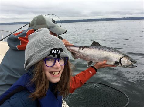 seattle salmon fishing report june
