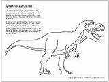 Dinosaur Printables Dinosaurs Coloring Kids Firstpalette Pages Party Clip Tyrannosaurus Rex Cretaceous Tool Box sketch template
