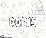 Cloe Doris Grega Origem Menina Nomes Lenguas Griego sketch template