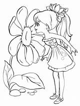 Coloring Pages Girl Printable Girls Kids Color Print sketch template