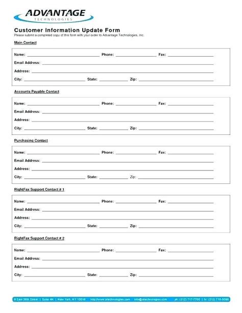 employee contact form template   excel templates templates