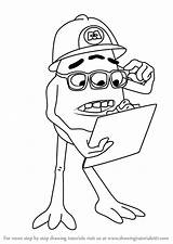 Monsters Inc Fungus Draw Jeff Drawing Step Drawingtutorials101 Tutorials Previous Next sketch template