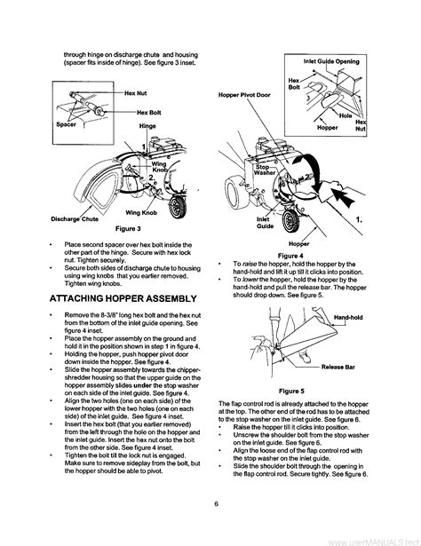 craftsman  hp chipper shredder owners manual