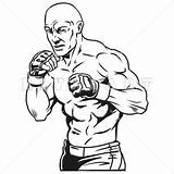 Ufc Martial Brother Sister Sketch Graphic sketch template