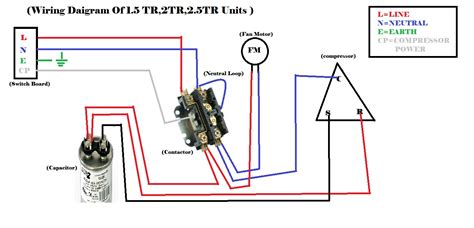 diagram midea brand  ton split ac wiring diagram mydiagramonline
