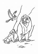 Coloriage Leu Regele Roi Colorat Desene Simba Ancenscp Mufasa Planse sketch template