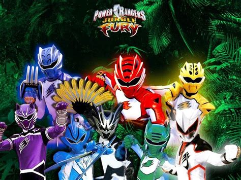 power rangers jungle fury super sentai power rangers france five anime