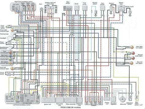 virago  wiring diagram  hbphelp   yamaha virago yamaha yamaha engines