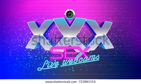 xxx sex web blinking pink neon stock vector royalty free 723881554