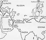 Silk Road Ancient Trade Route History Map China Polo Marco Travel Cgtn Diverse Beyond sketch template