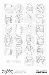 Hebrew Alphabet Bet Alef Aleph Sheets Hashanah Rosh Needs Loudlyeccentric Individuals sketch template