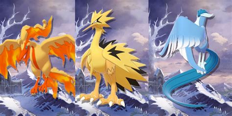 pokemon sword shield    shiny galarian articuno zapdos