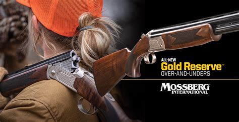 mossberg announces   silver reserve field  gold reserve sporting ou shotguns